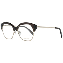 Emilio Pucci Bruine Metalen Bril (Montuur)