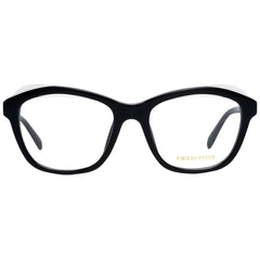 Emilio Pucci Zwarte Plastic Bril (Montuur)