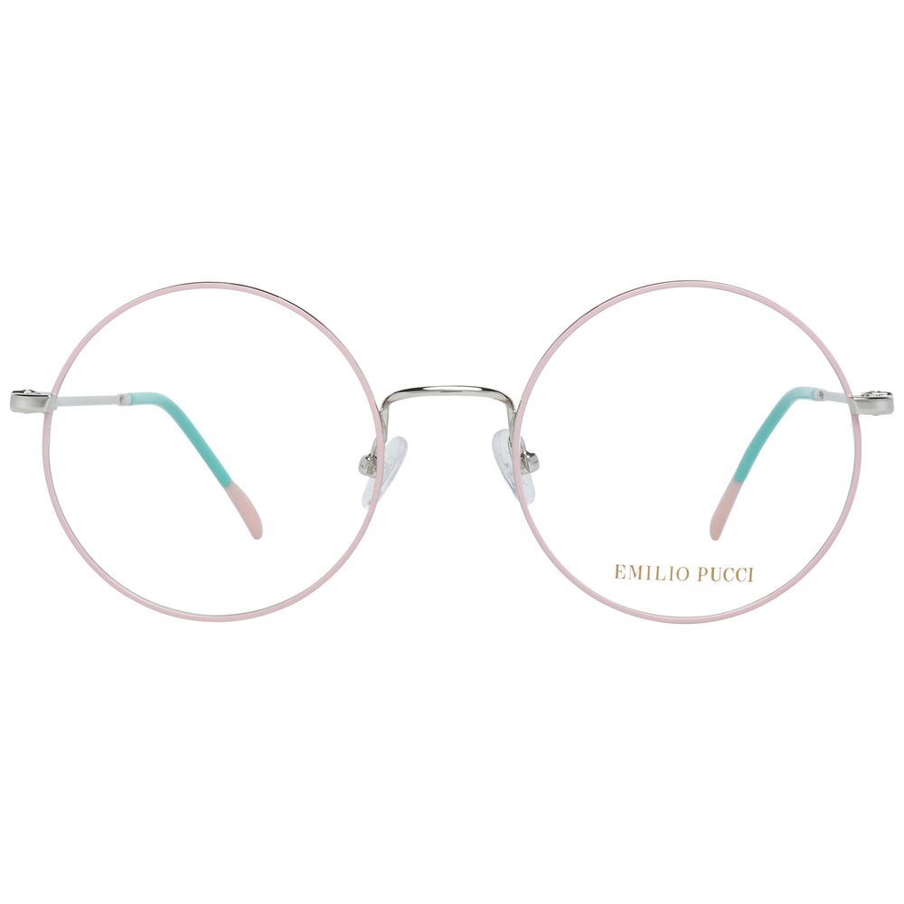 Emilio Pucci Brille aus grauem Metall (Gestell)