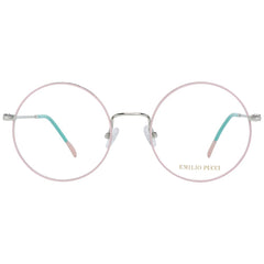 Emilio Pucci Brille aus grauem Metall (Gestell)
