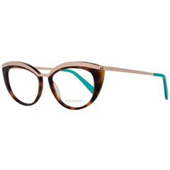 Emilio Pucci Braune Metallbrille (Gestell)