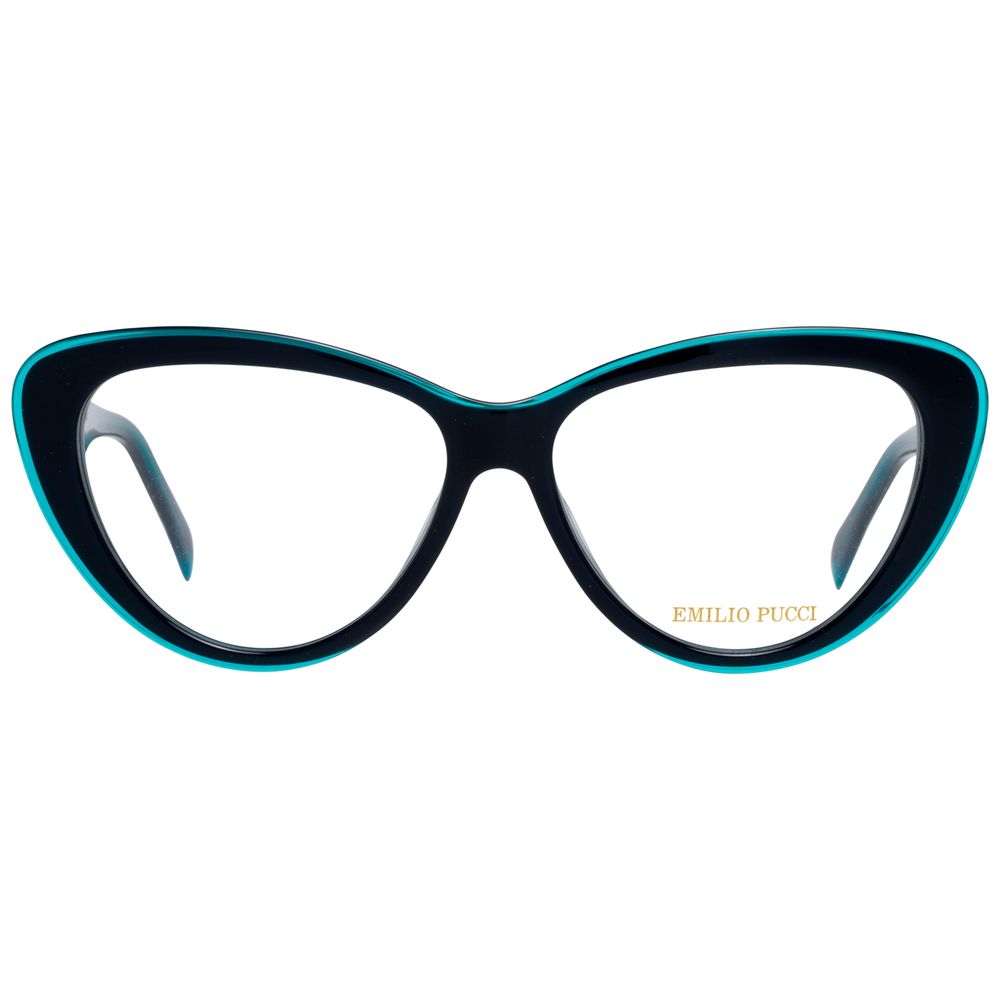 Emilio Pucci Blauw Kunststof Bril (Montuur)