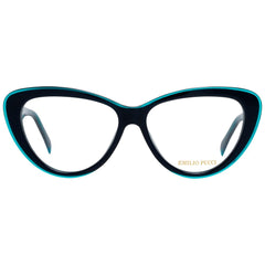 Emilio Pucci Blauw Kunststof Bril (Montuur)
