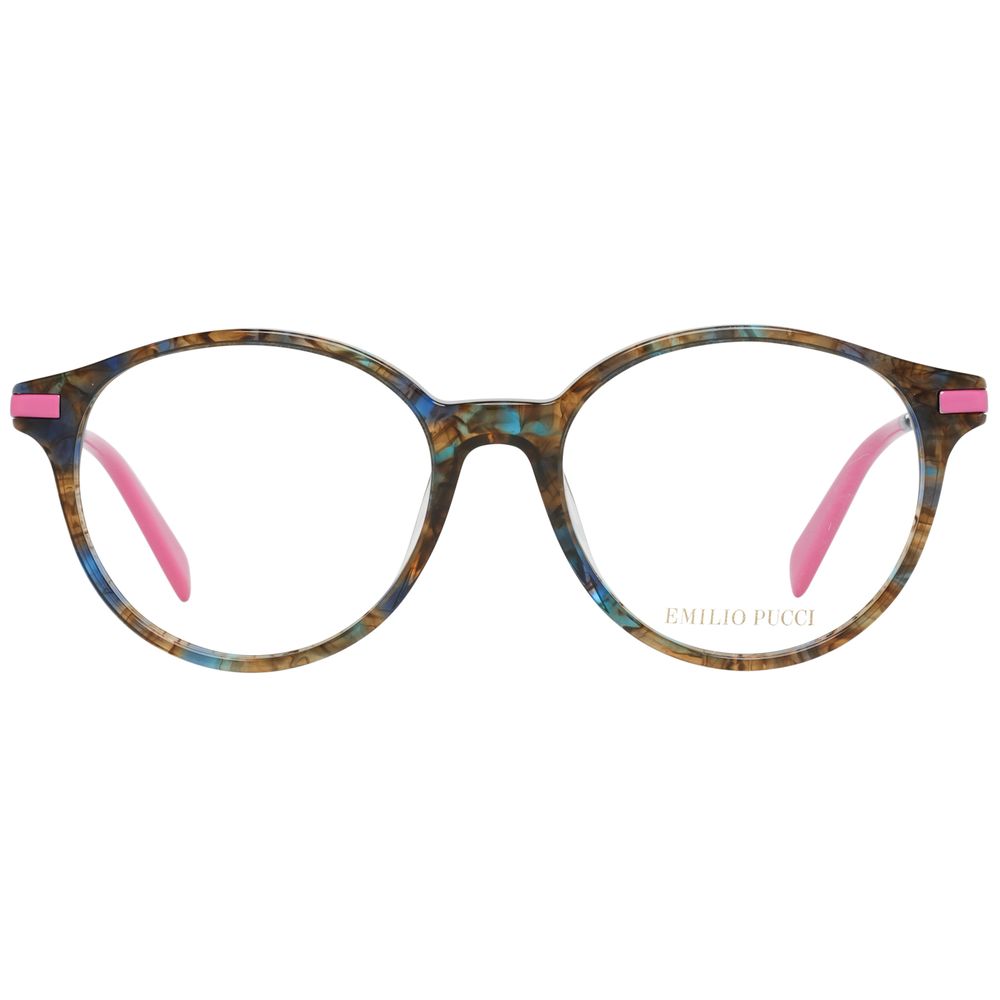 Emilio Pucci Multicolor-Metallbrille (Gestell)