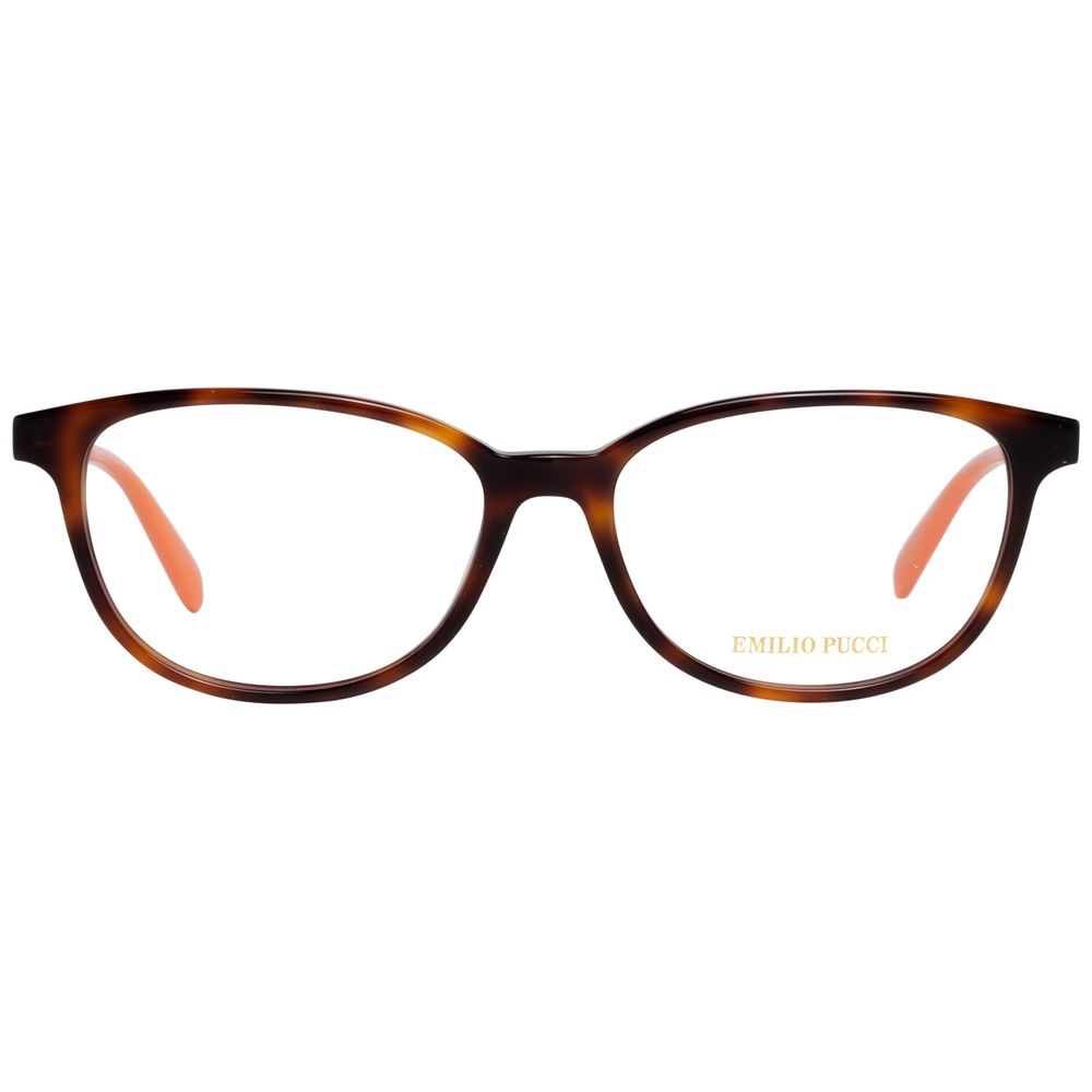 Emilio Pucci Bruine Plastic Bril (Montuur)