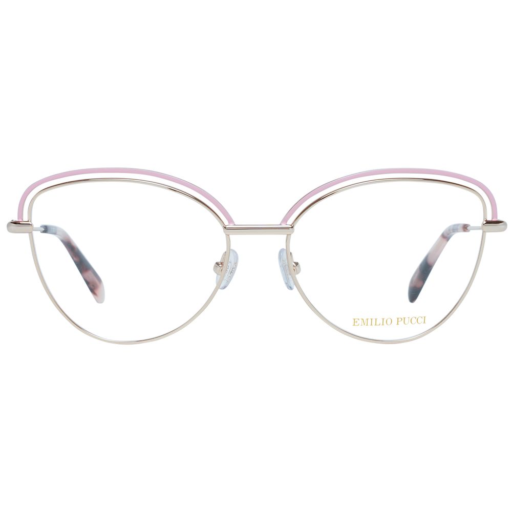 Emilio Pucci Gouden metalen bril (montuur)