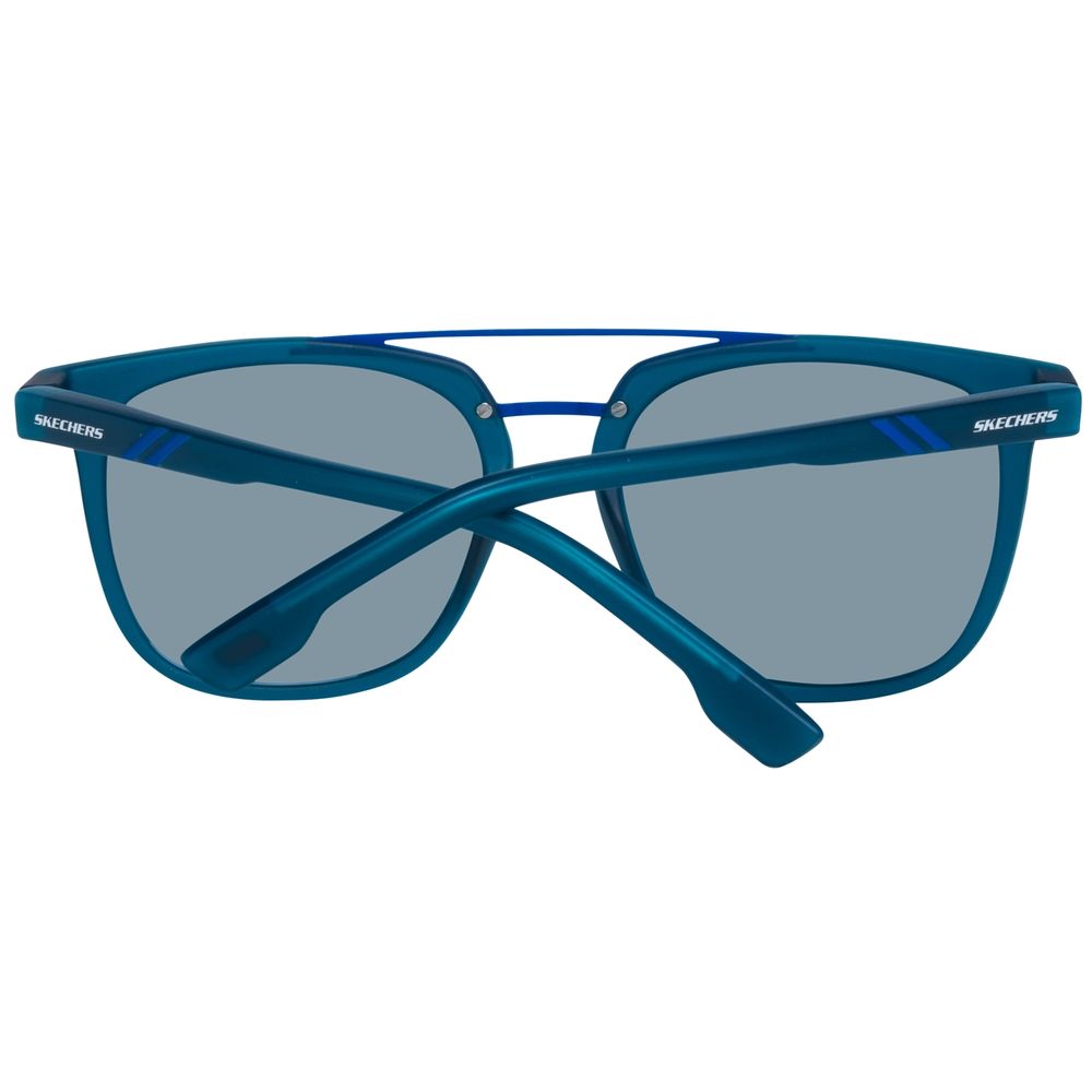 SKECHERS Blaue Metallsonnenbrille
