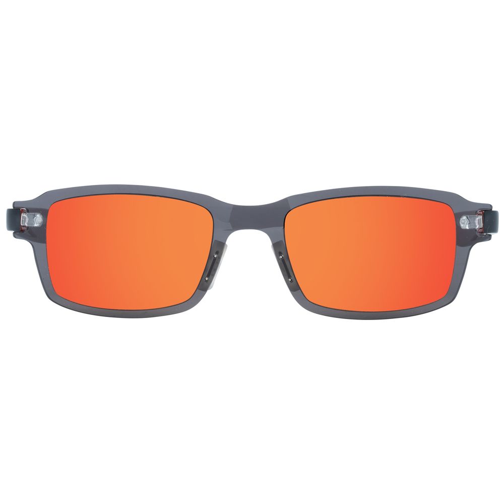 PROBIEREN SIE DEN BEZUGSWECHSEL Schwarze Sonnenbrille aus Kunststoff