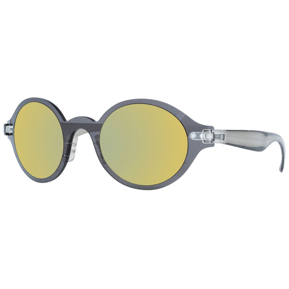 PROBIEREN SIE DEN FARBWECHSEL Schwarze Sonnenbrille aus Kunststoff