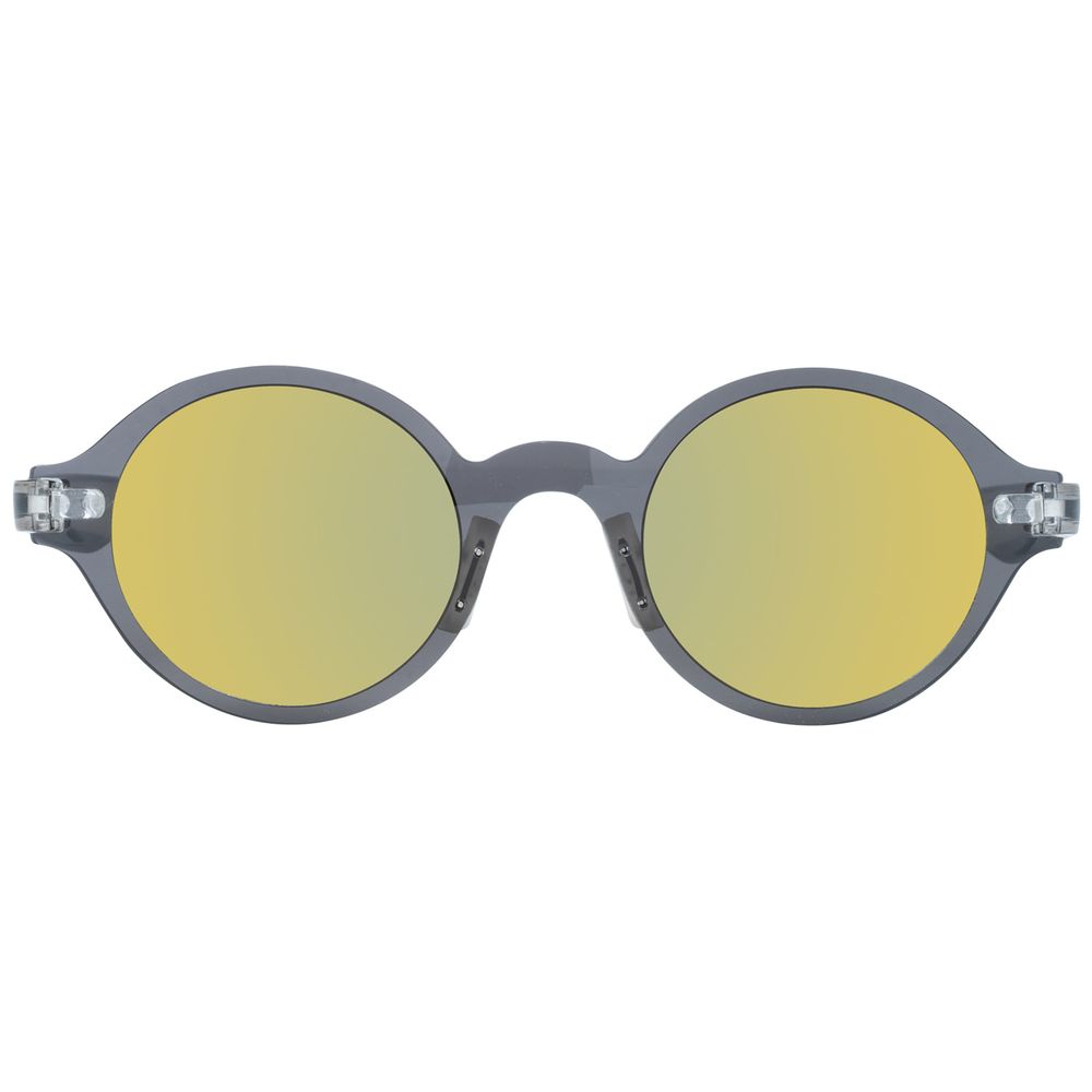PROBIEREN SIE DEN FARBWECHSEL Schwarze Sonnenbrille aus Kunststoff