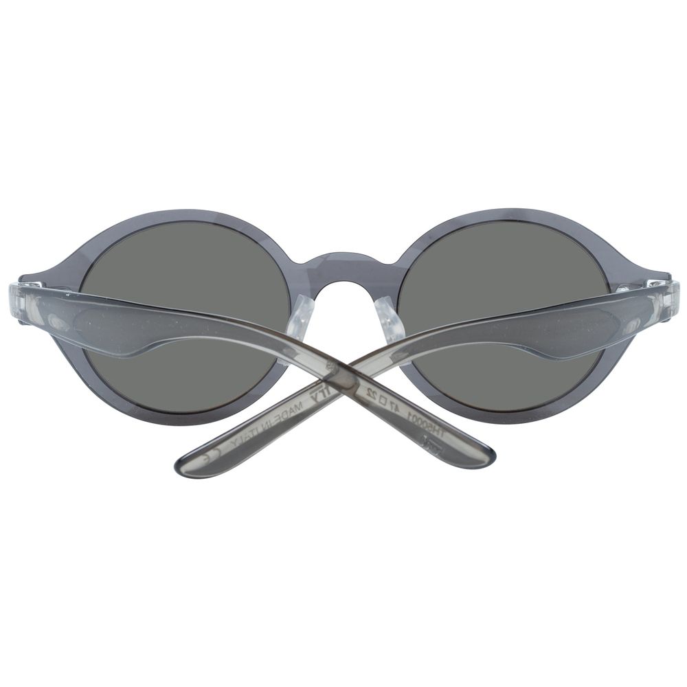 PROBIEREN SIE DEN FARBWECHSEL Schwarze Sonnenbrille aus Kunststoff