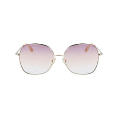 Victoria Beckham Gold Metal Sunglasses