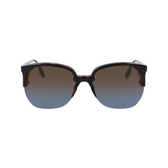 Victoria Beckham Sonnenbrille aus schwarzem Acetat
