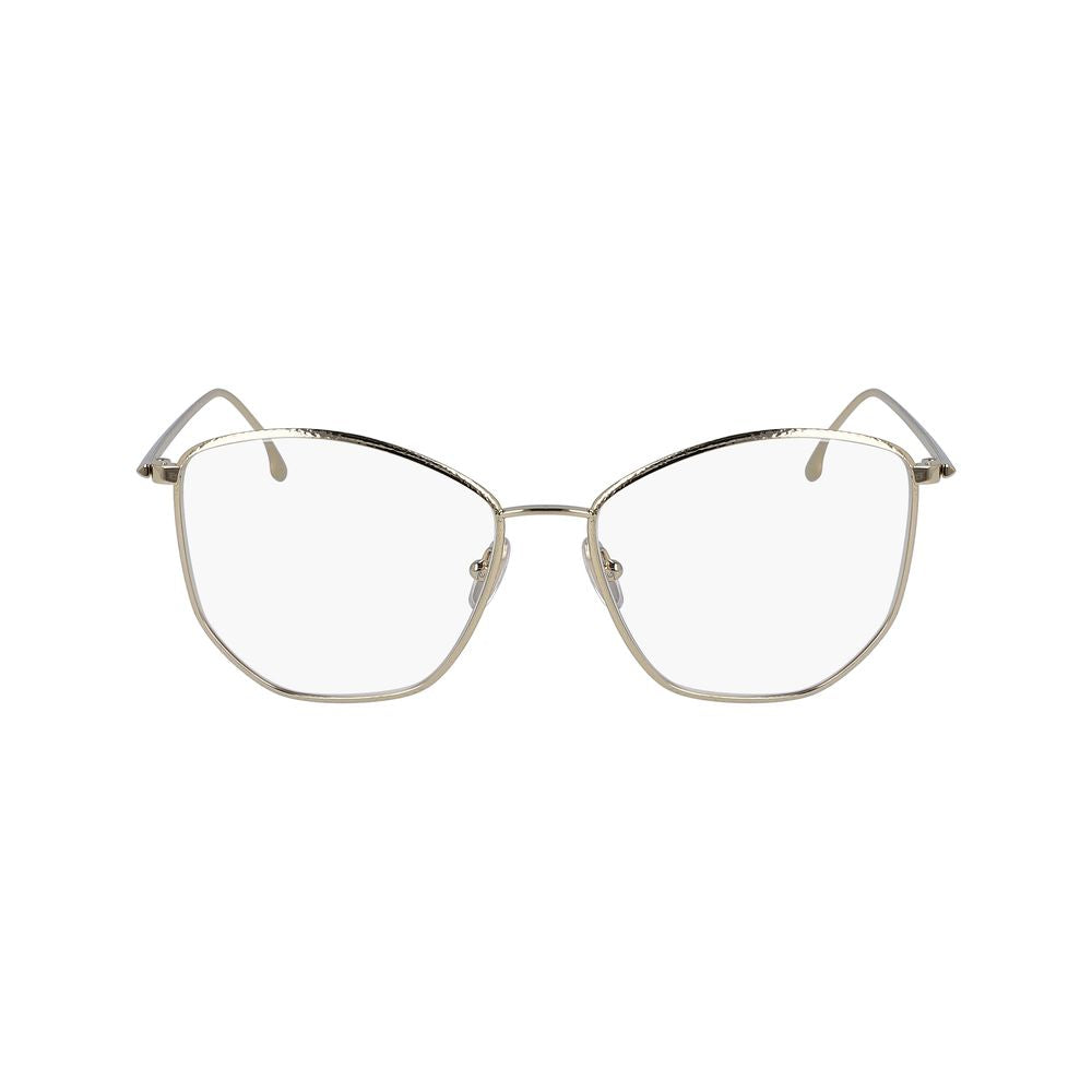 Victoria Beckham Gouden Metalen Bril (Montuur)