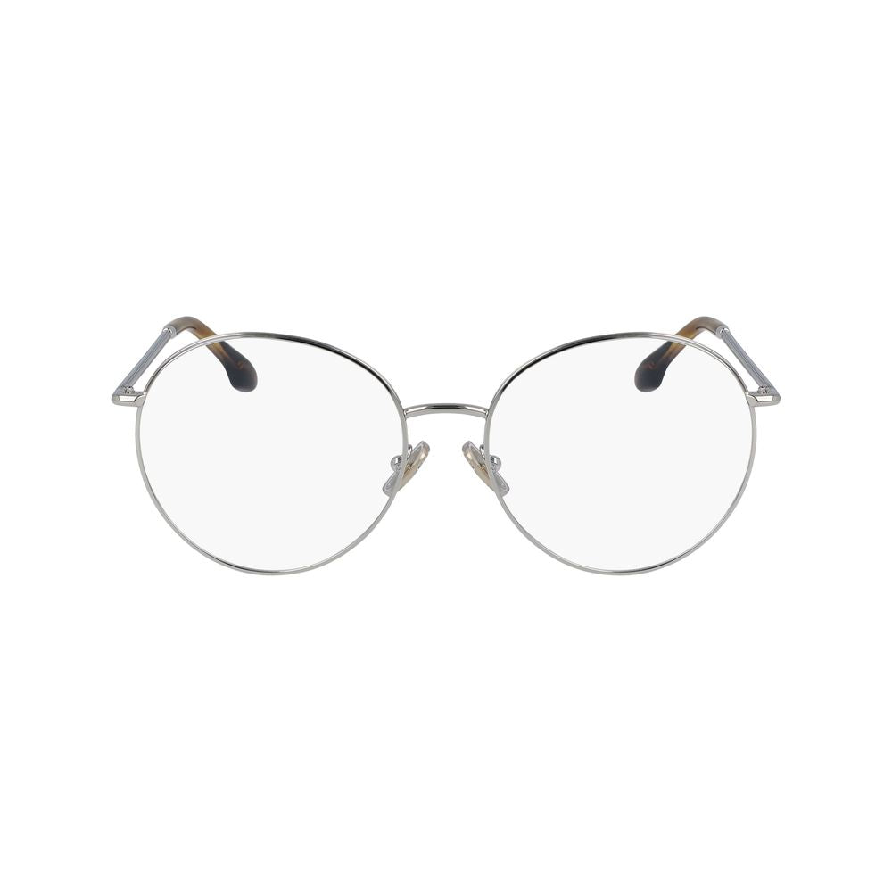 Victoria Beckham Grijs Metalen Bril (Montuur)