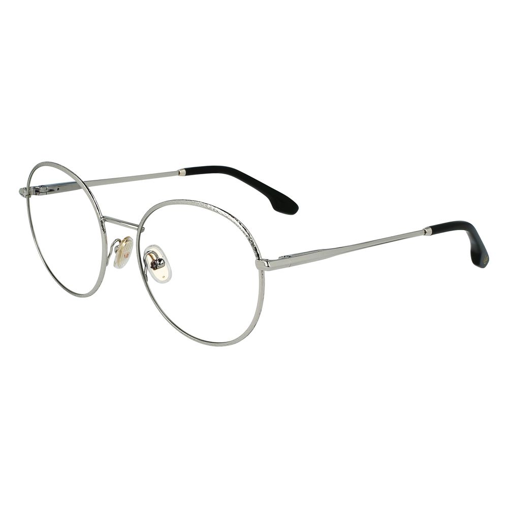 Victoria Beckham Brille (Gestell) aus grauem Metall