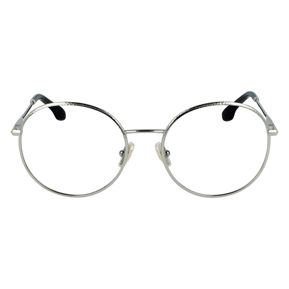 Victoria Beckham Brille (Gestell) aus grauem Metall