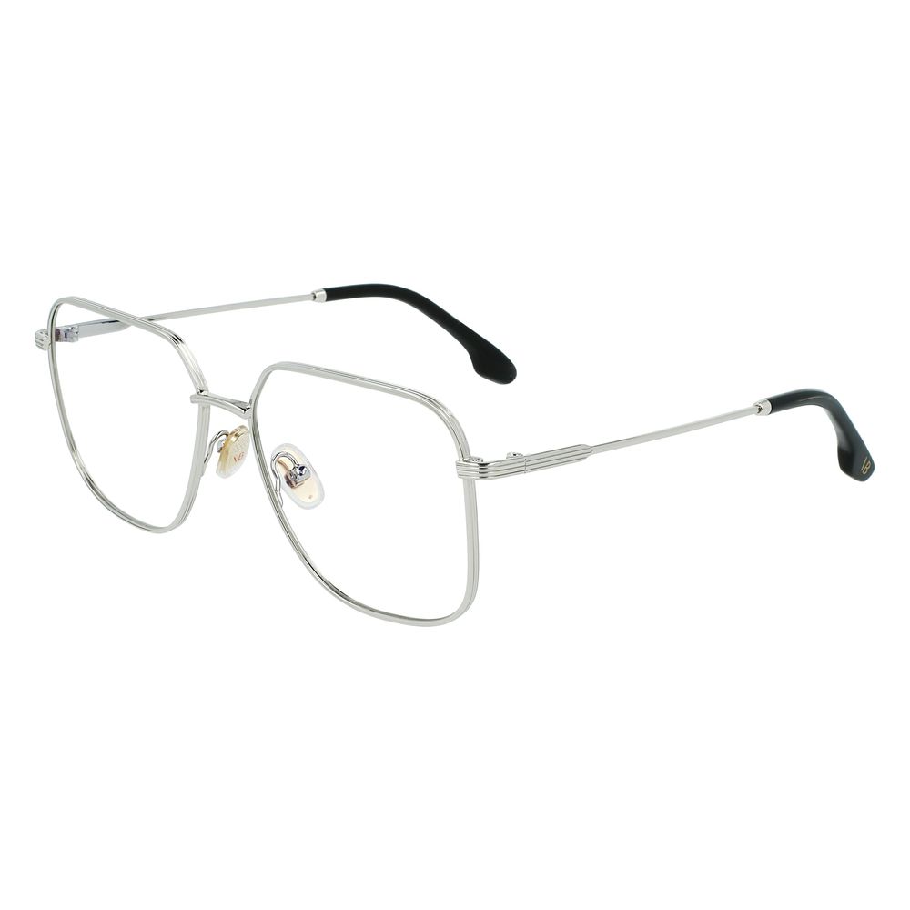 Victoria Beckham Brille (Gestell) aus grauem Metall