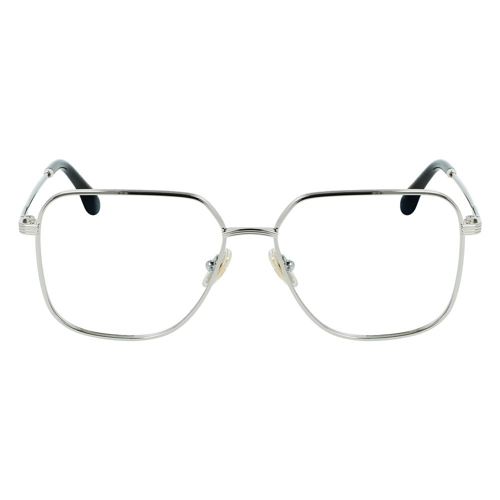 Victoria Beckham Brille (Gestell) aus grauem Metall