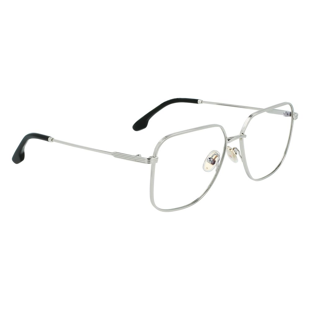 Victoria Beckham Brille (Gestell) aus grauem Metall