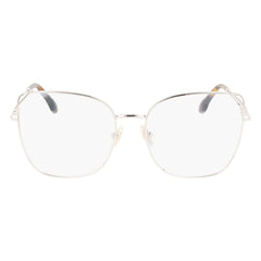 Victoria Beckham Brille (Gestell) aus grauem Metall