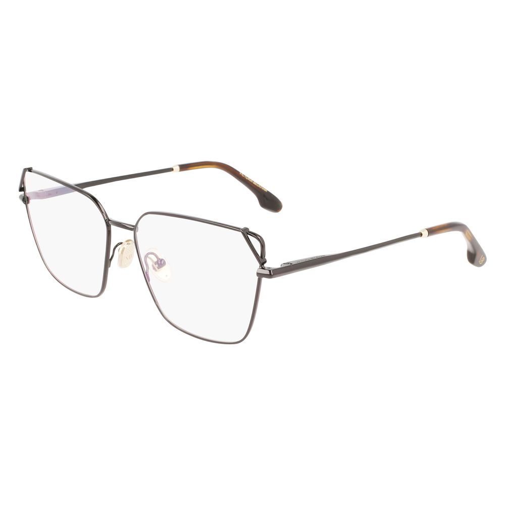 Victoria Beckham Schwarze Metallbrille (Gestell)
