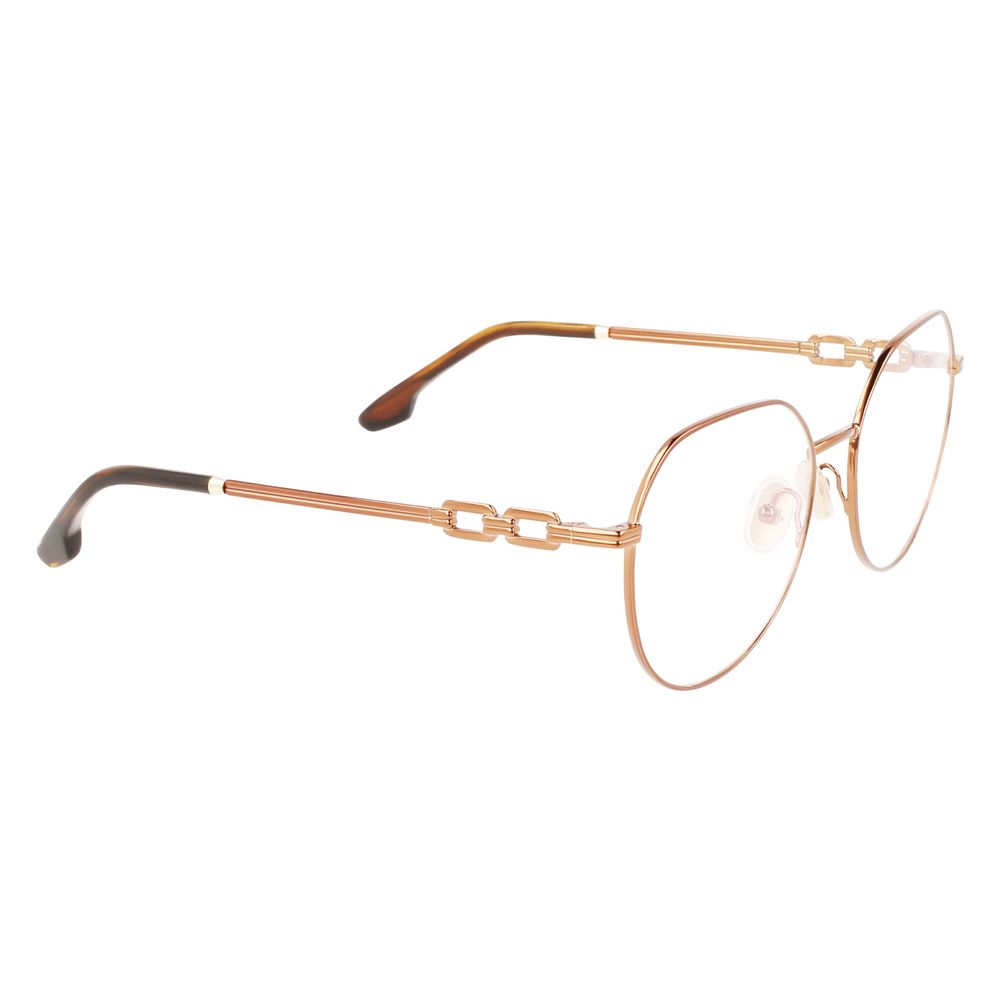 Victoria Beckham braune Metallbrille (Gestell)