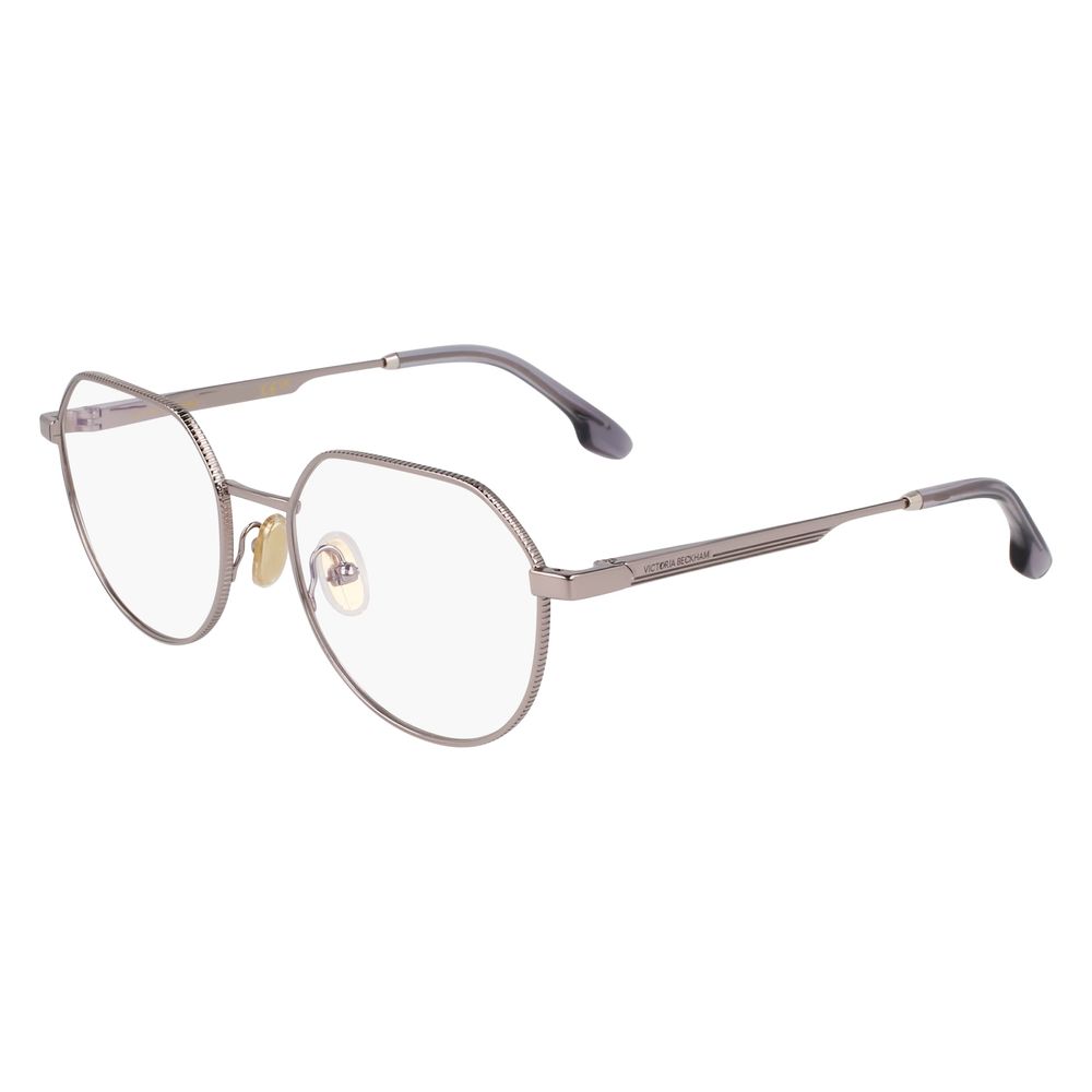 Victoria Beckham Brille (Gestell) aus grauem Metall