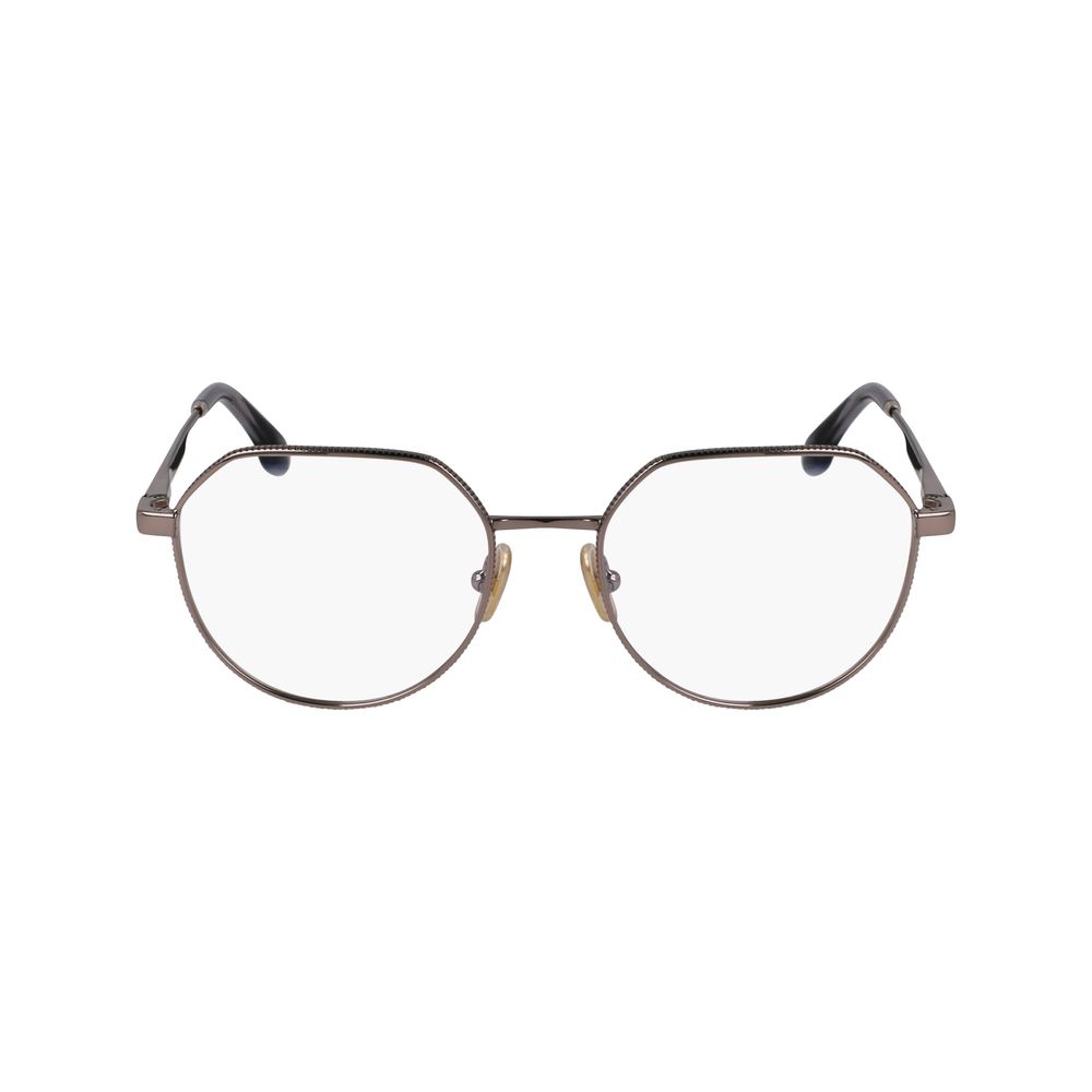 Victoria Beckham Brille (Gestell) aus grauem Metall