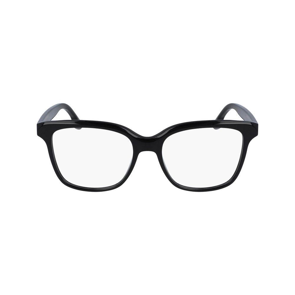 Victoria Beckham Zwarte Acetaat Bril (Montuur)