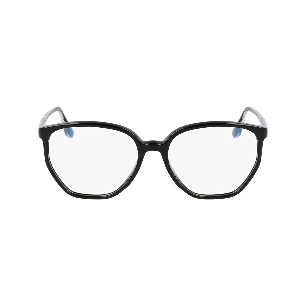 Victoria Beckham Zwarte Acetaat Bril (Montuur)
