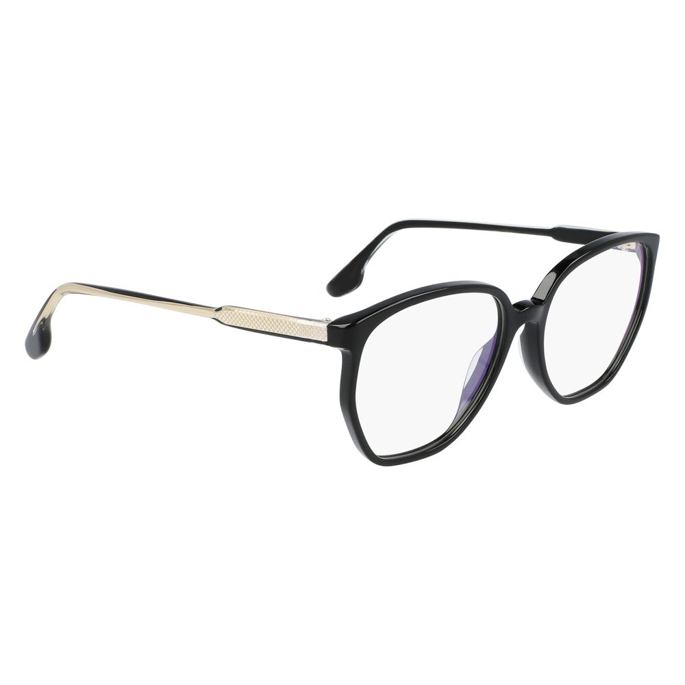 Victoria Beckham Zwarte Acetaat Bril (Montuur)