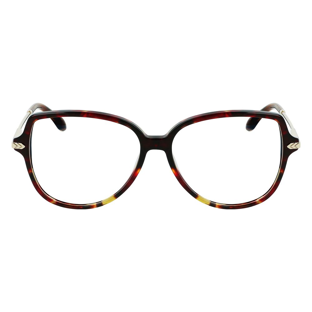 Victoria Beckham Braune Acetat-Brille (Gestell)