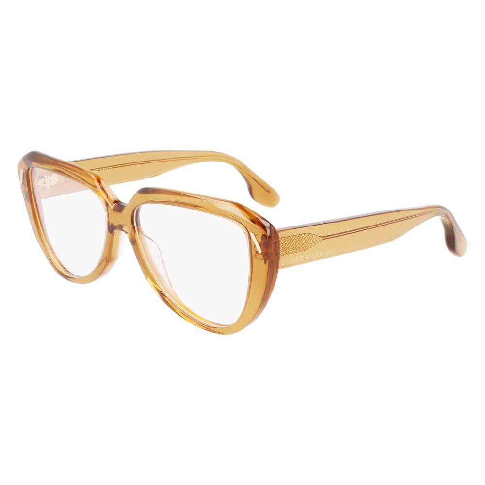 Victoria Beckham Braune Acetat-Brille (Gestell)