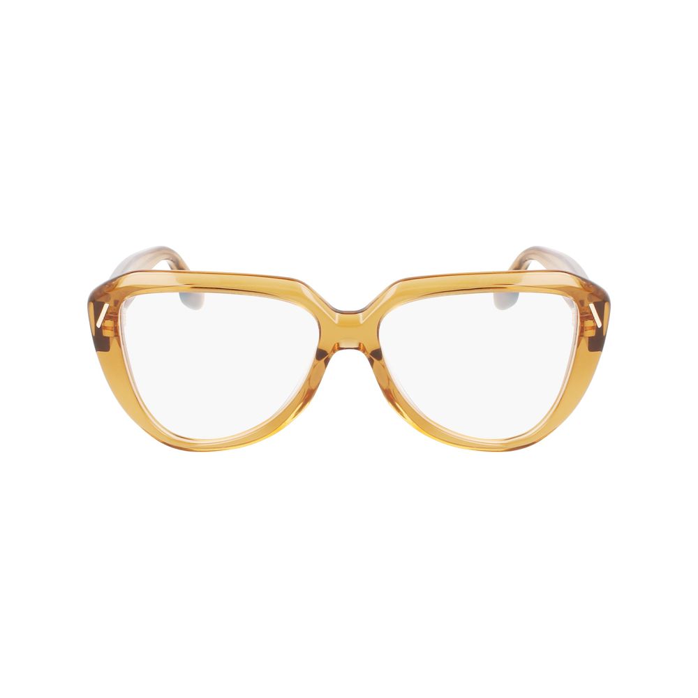 Victoria Beckham Braune Acetat-Brille (Gestell)
