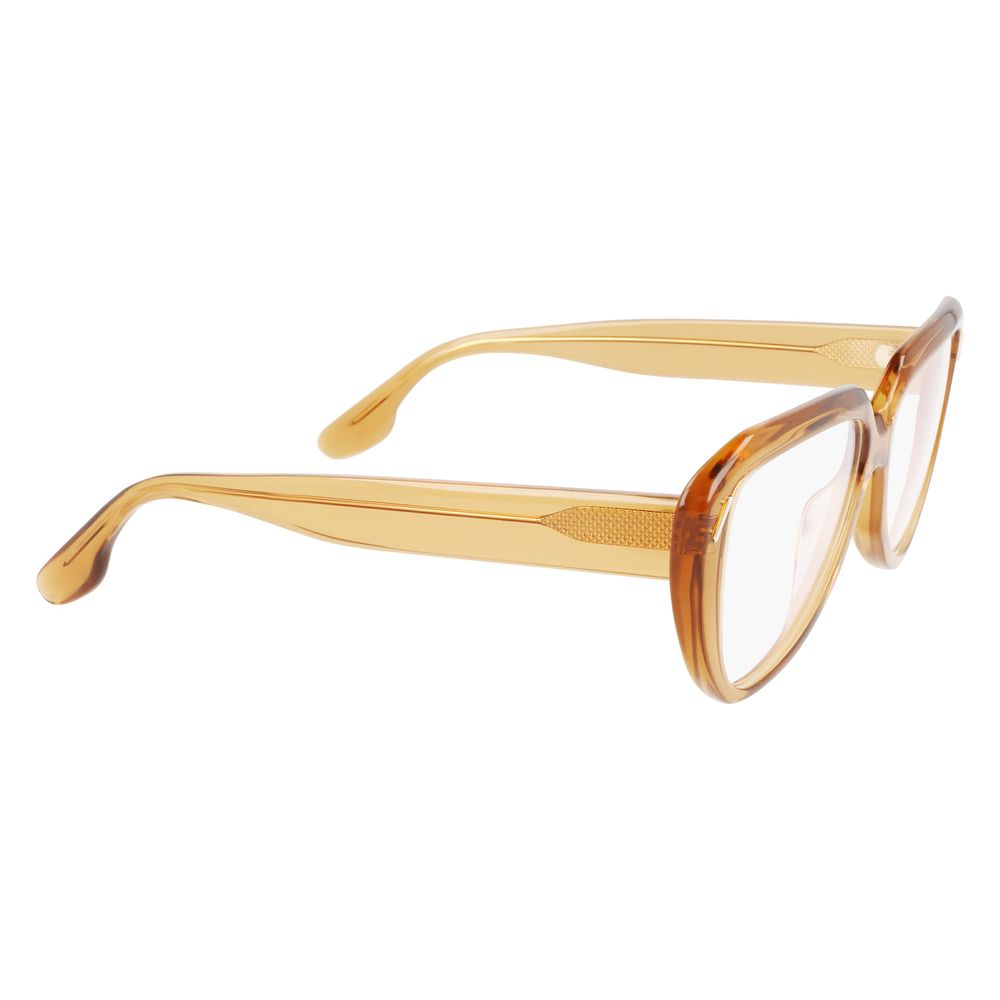 Victoria Beckham Braune Acetat-Brille (Gestell)