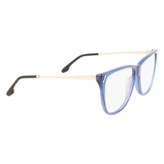 Victoria Beckham blauwe acetaatbril (montuur)