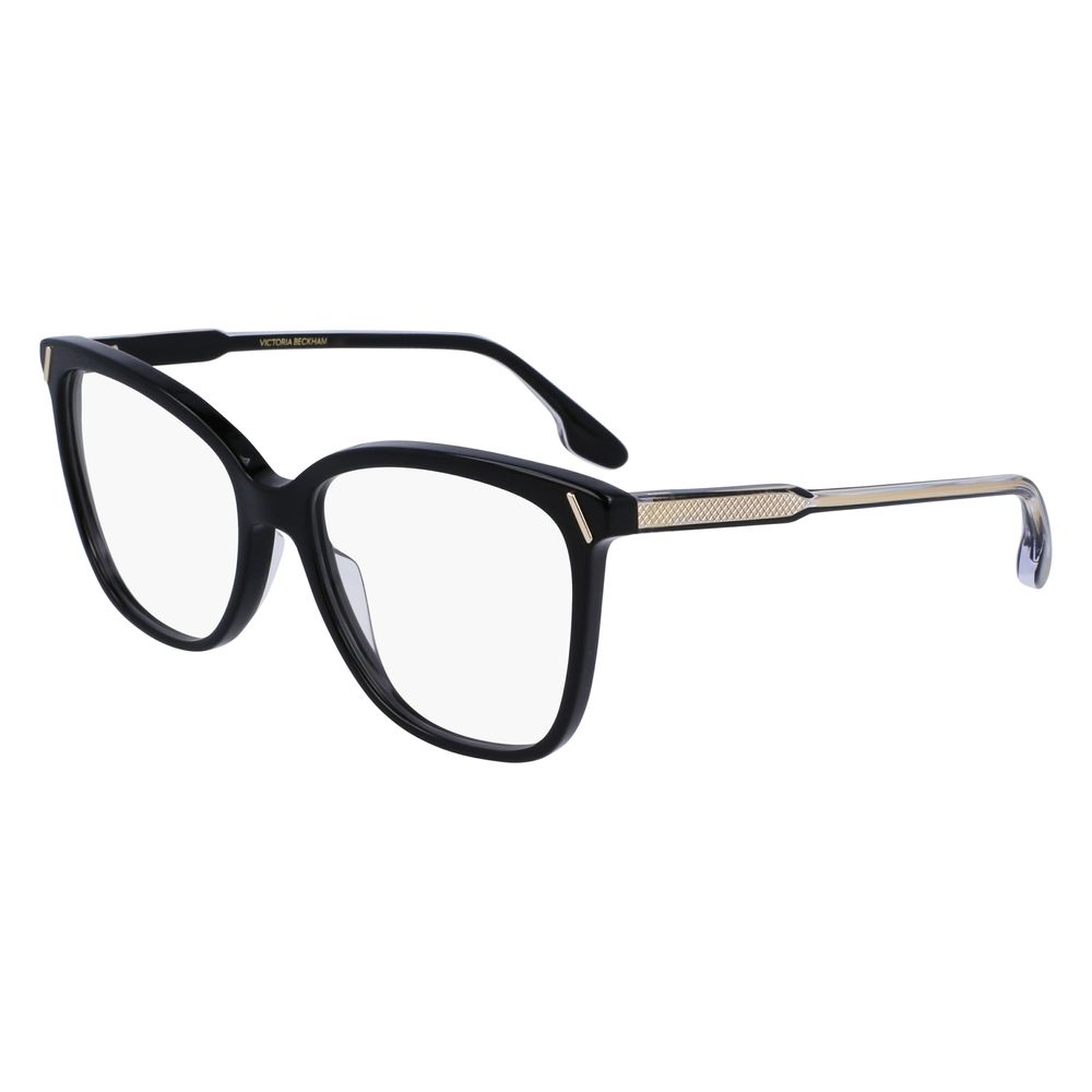 Victoria Beckham Schwarze Azetat-Brille (Gestell)