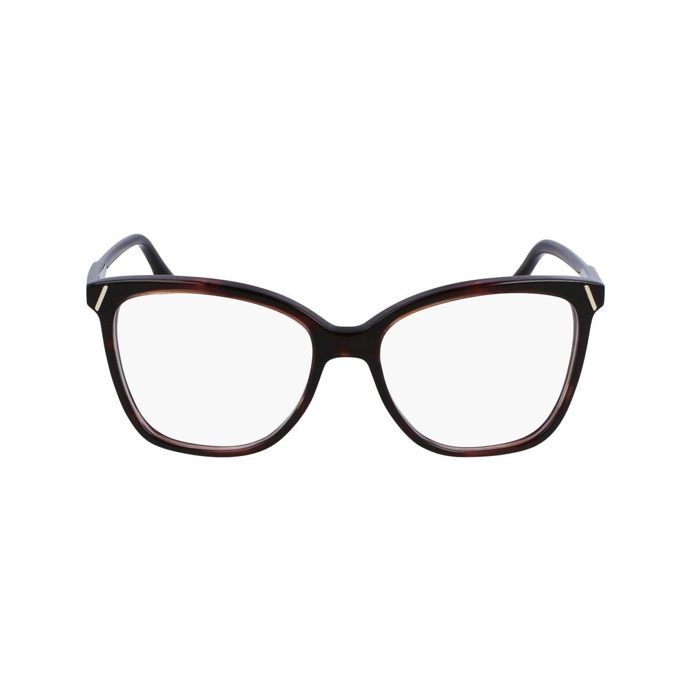 Victoria Beckham Braune Acetat-Brille (Gestell)
