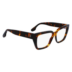 Victoria Beckham bruine acetaatbril (montuur)