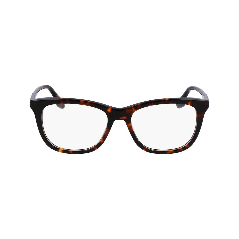 Victoria Beckham bruine acetaatbril (montuur)