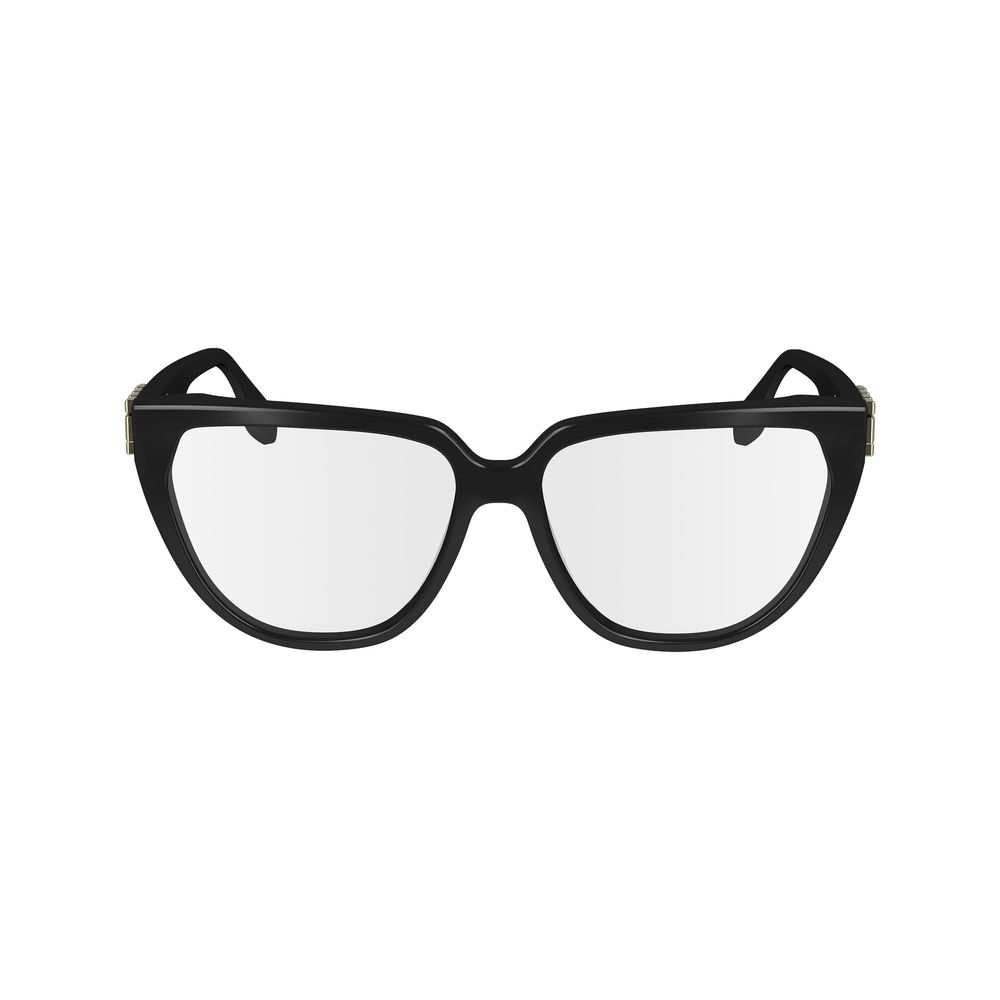 Victoria Beckham Schwarze Azetat-Brille (Gestell)