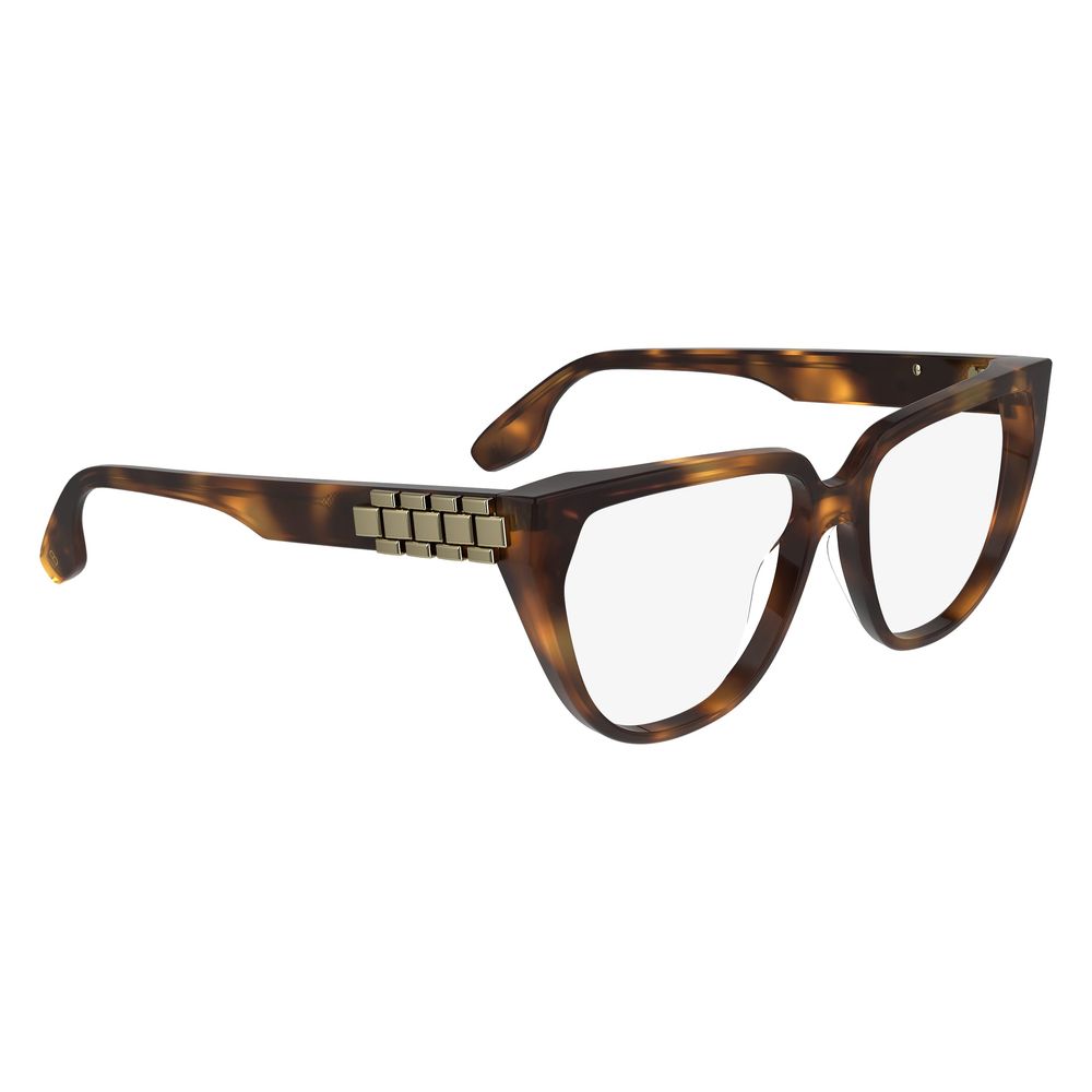 Victoria Beckham Braun Acetat Brille (Gestell)
