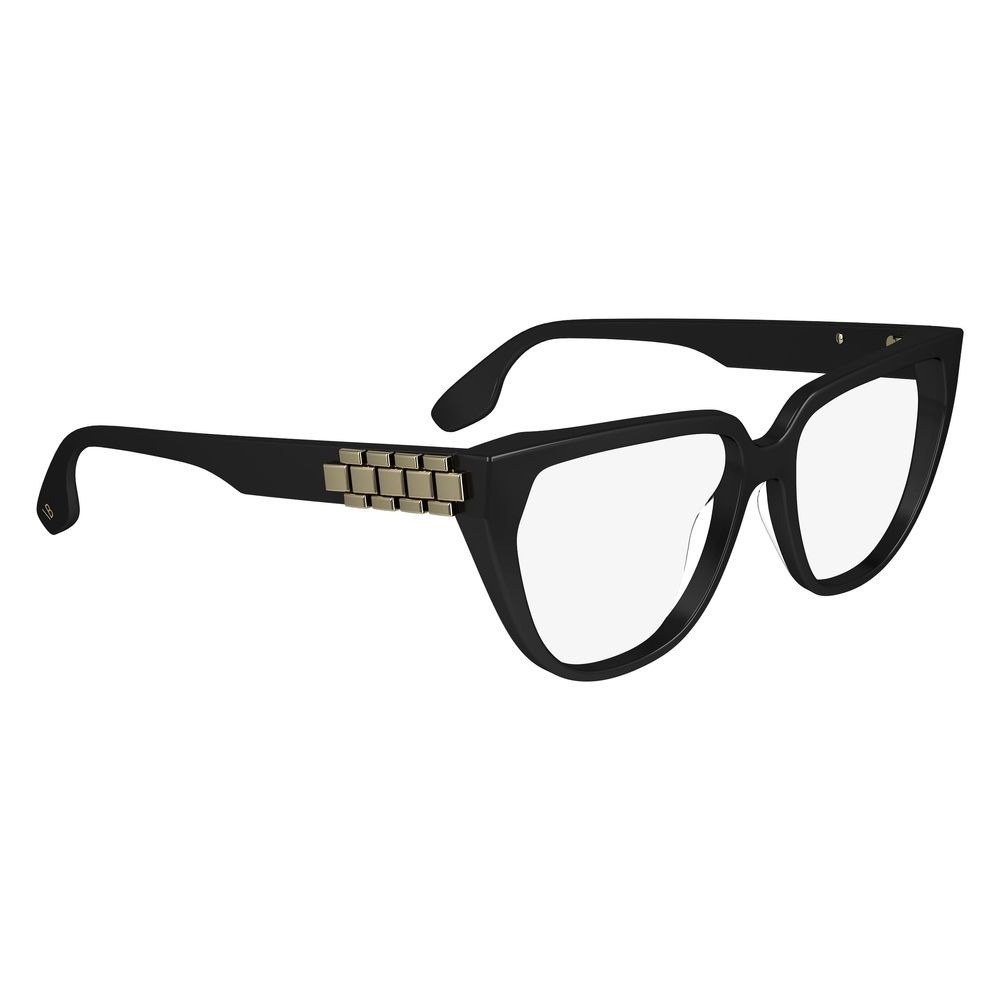 Victoria Beckham Schwarze Azetat-Brille (Gestell)