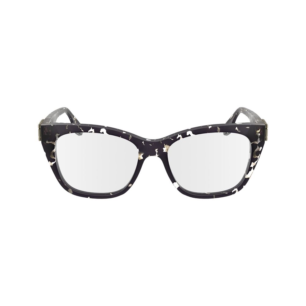 Victoria Beckham Zwarte Acetaat Bril (Montuur)