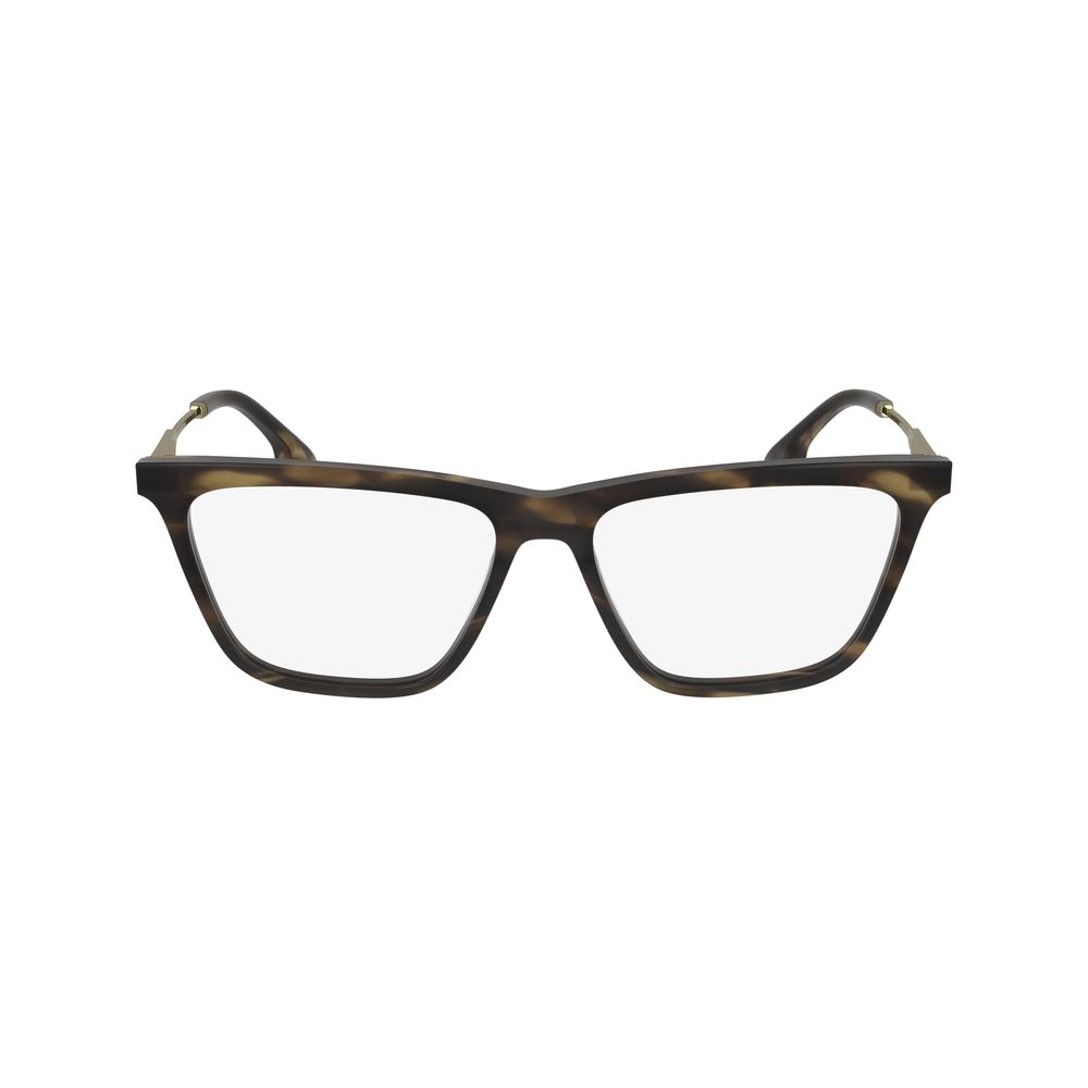 Victoria Beckham bruine acetaatbril (montuur)