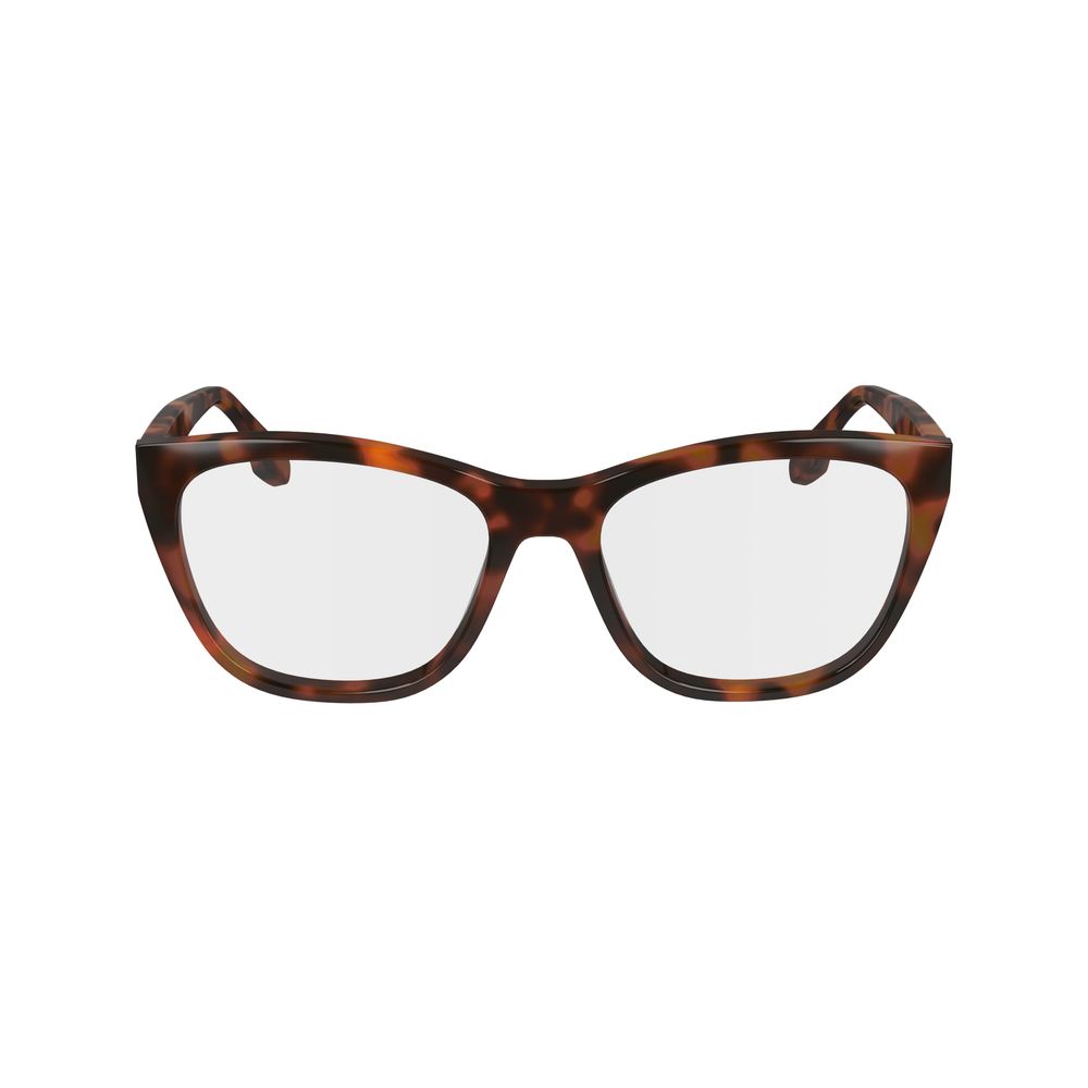 Victoria Beckham bruine acetaatbril (montuur)