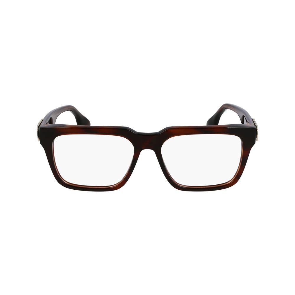 Victoria Beckham bruine acetaatbril (montuur)