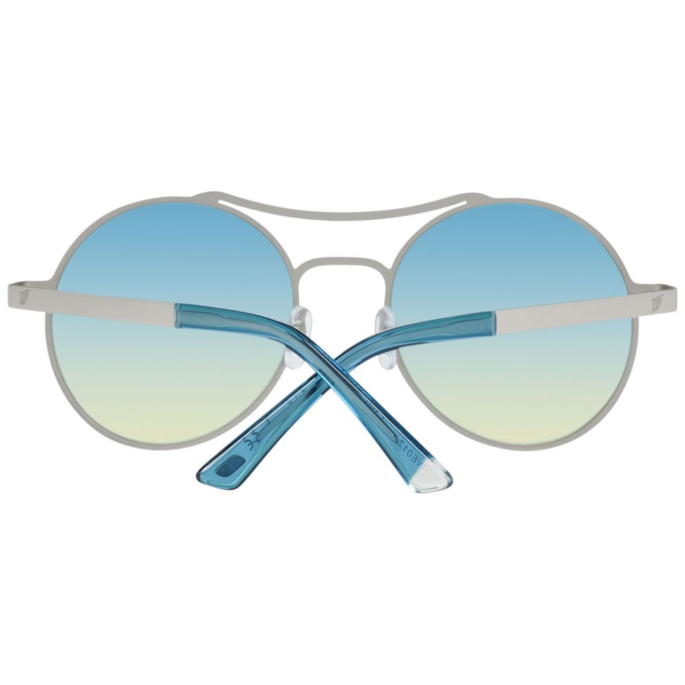 WEB EYEWEAR Gouden metalen zonnebril