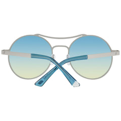 WEB EYEWEAR Gouden metalen zonnebril